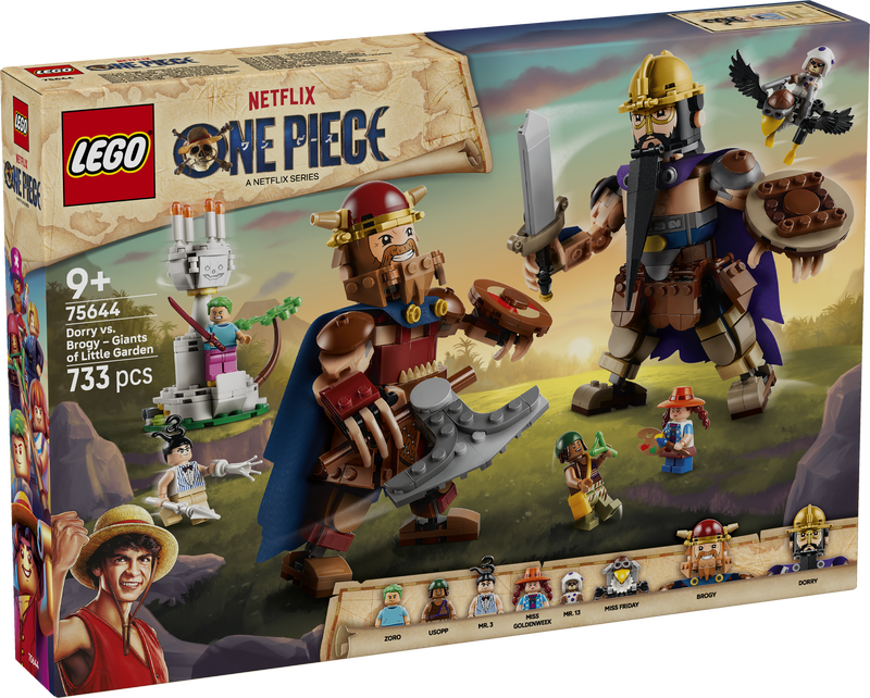 Lego® One Piece Dorry Vs. Brogy – Giants Of Little Garden 75644