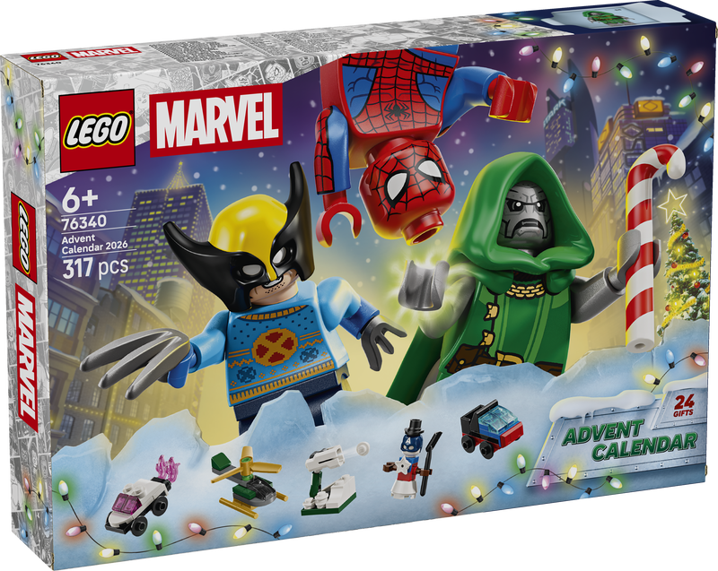 Lego® | Marvel Advent Calendar 2026 Christmas Gift 76340