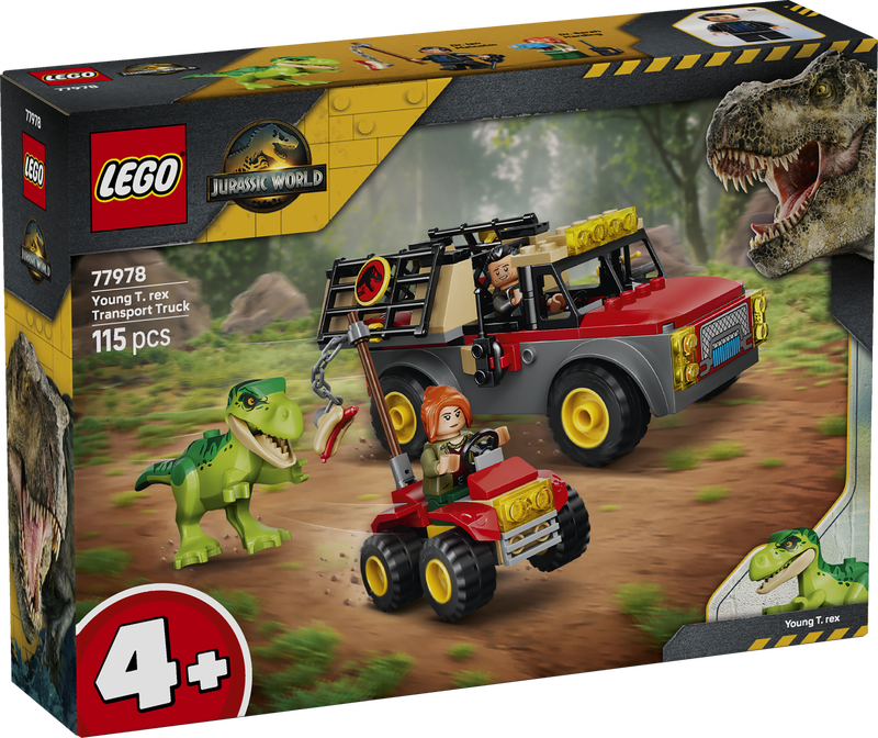 Lego® Jurassic World Young T. Rex Transport Truck Toy 77978