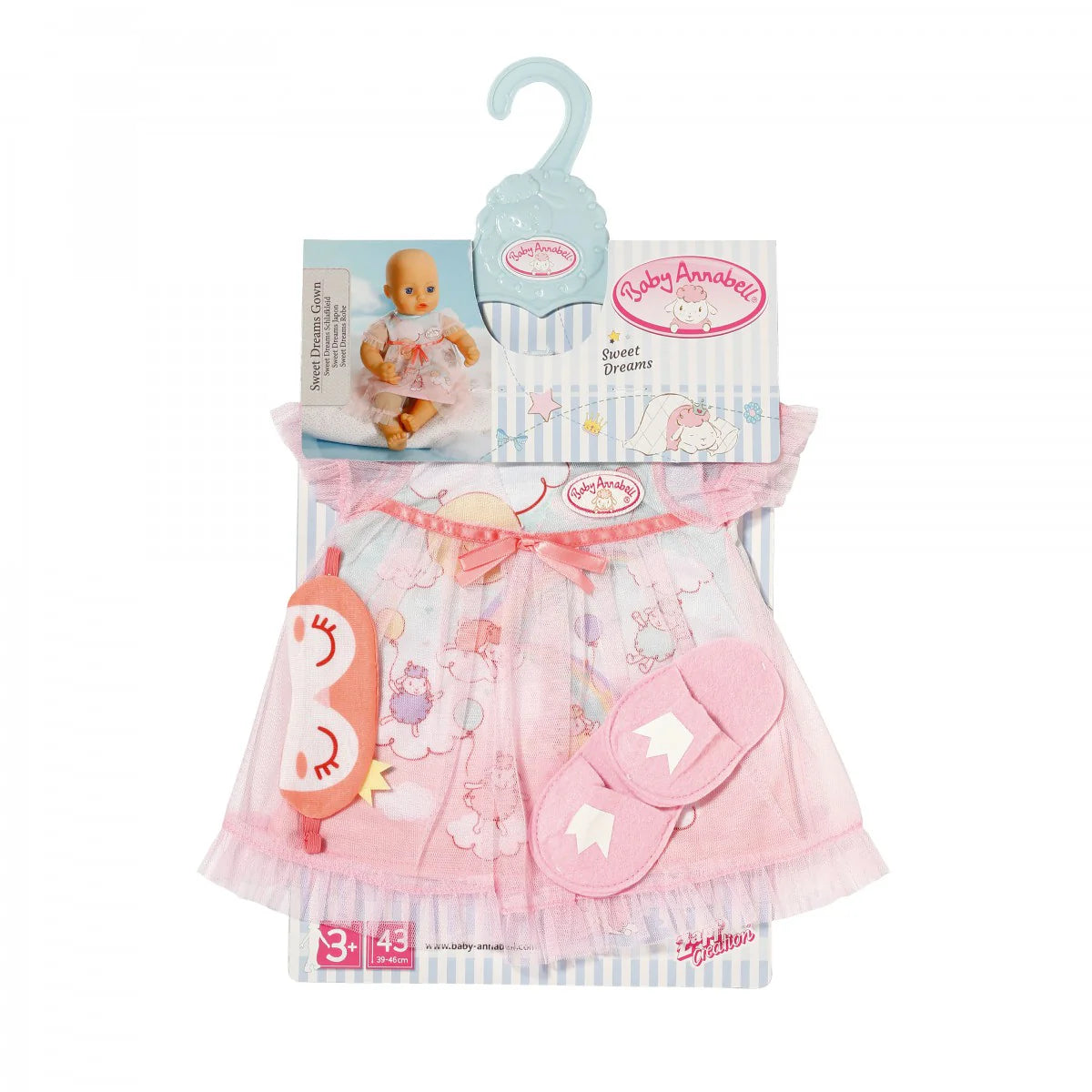 Baby Annabell Sweet Dreams Gown 43Cm