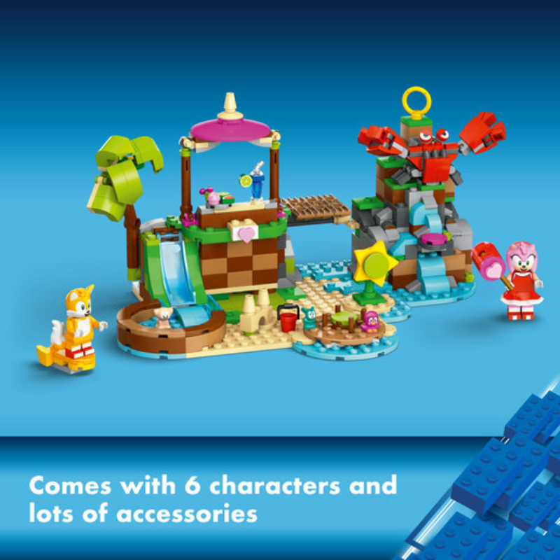 Lego® Sonic The Hedgehog™ Amy’s Animal Rescue Island 76992 Building Toy Set (388 Pieces)
