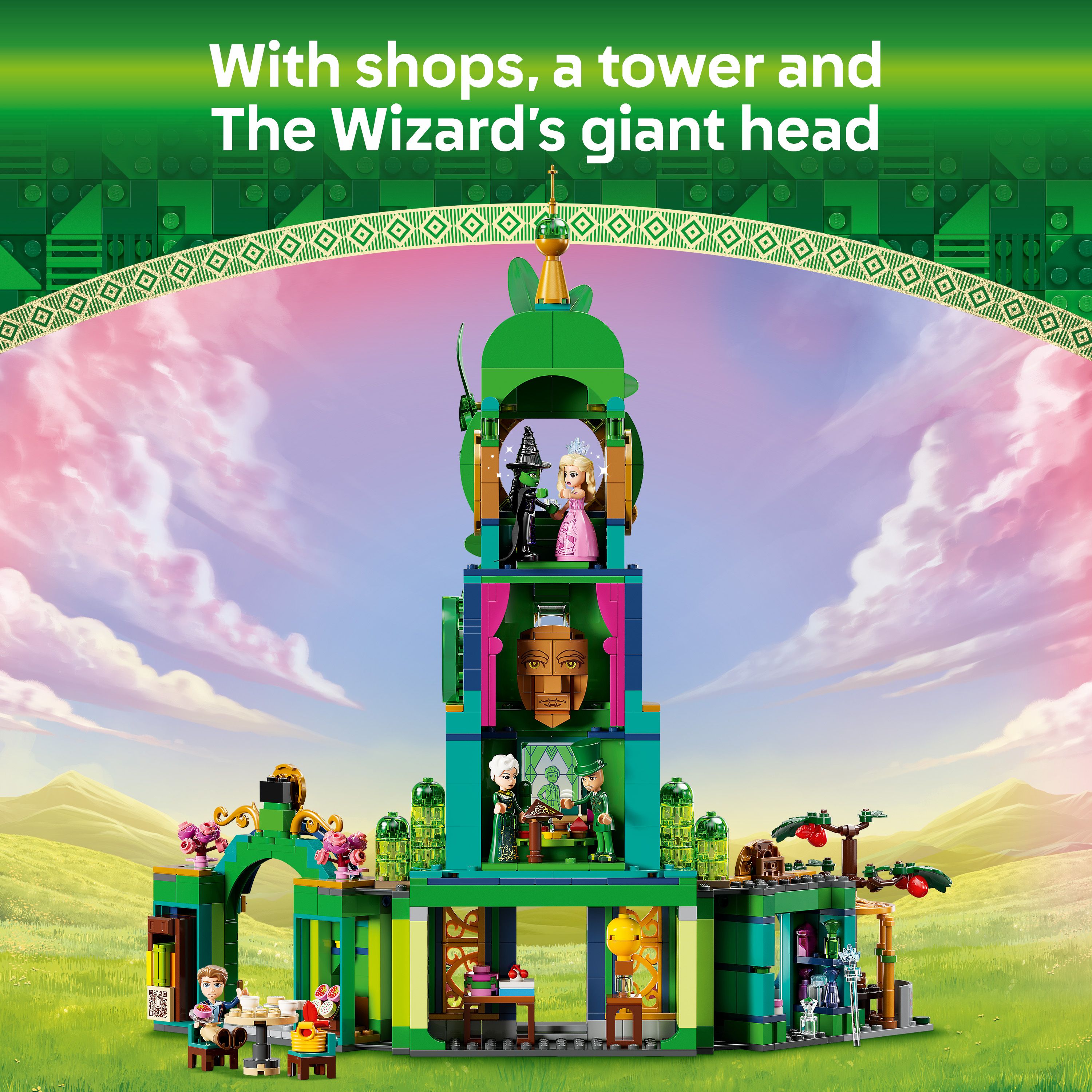 Lego Wicked 75684 Welcome To Emerald City Set