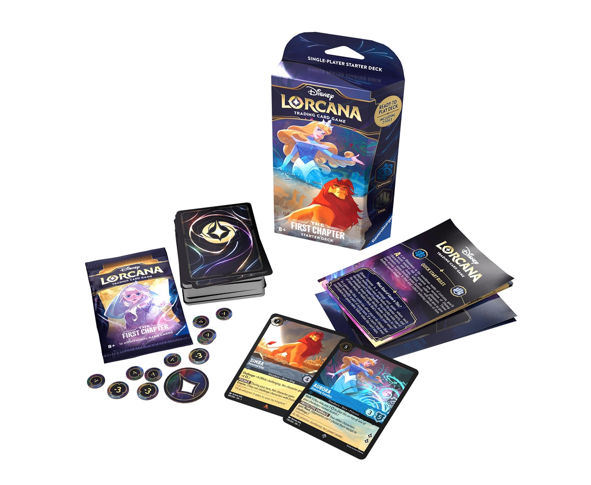 Ravensburger Disney Lorcana Trading Card Game - Starter Deck Assortment