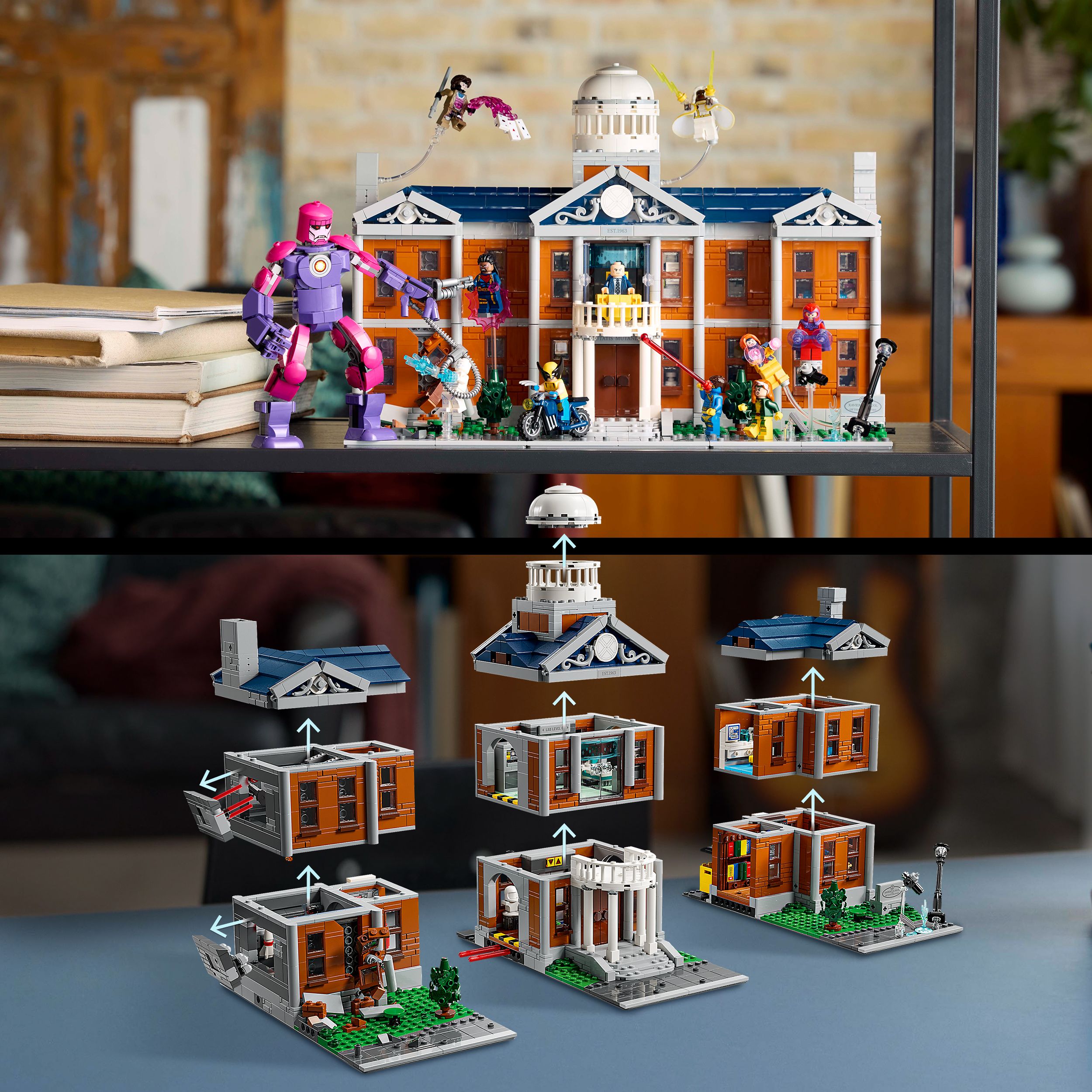 Lego Marvel 76294 X-Men: The X-Mansion Set