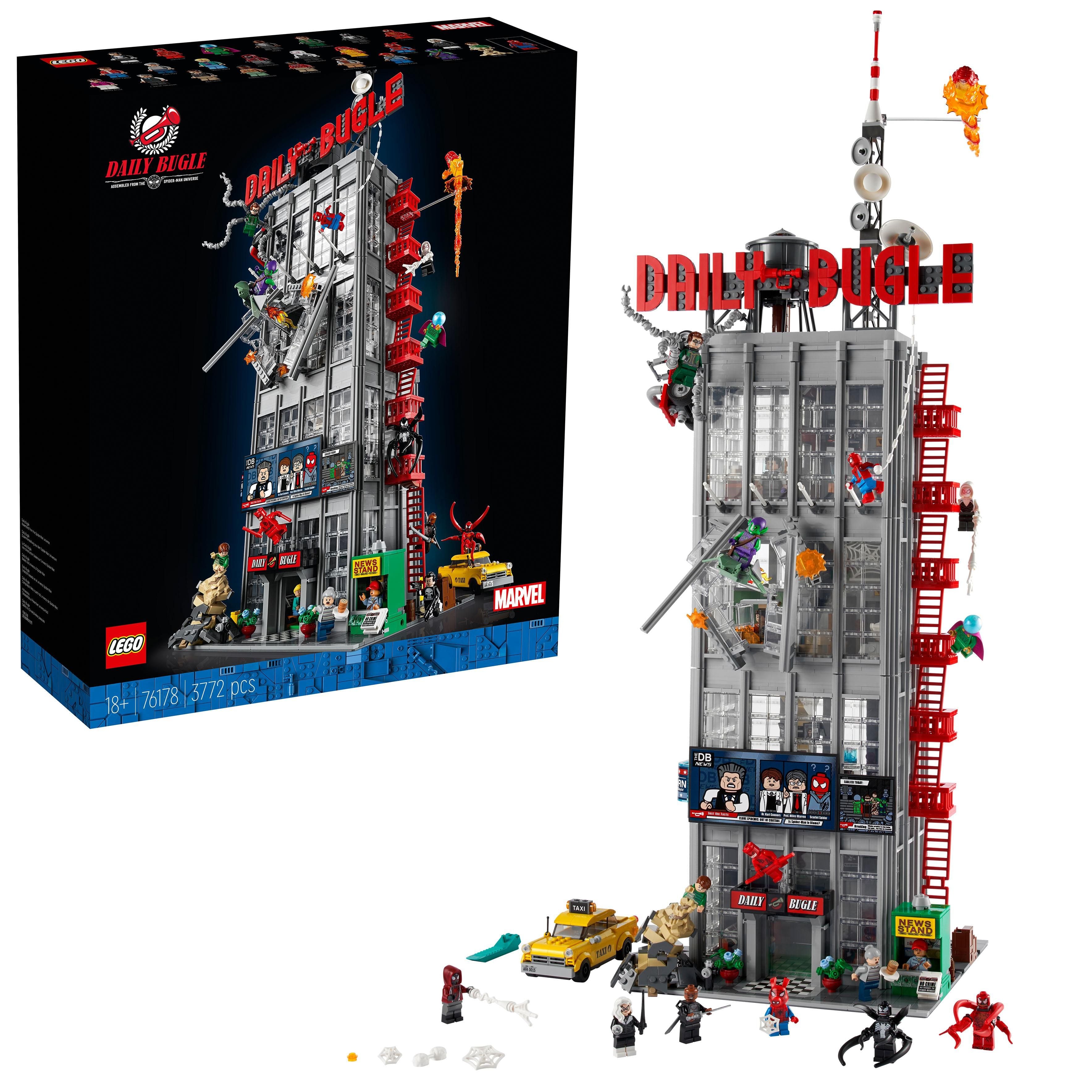 Lego 76178 Marvel Spider-Man Daily Bugle Set For Adults