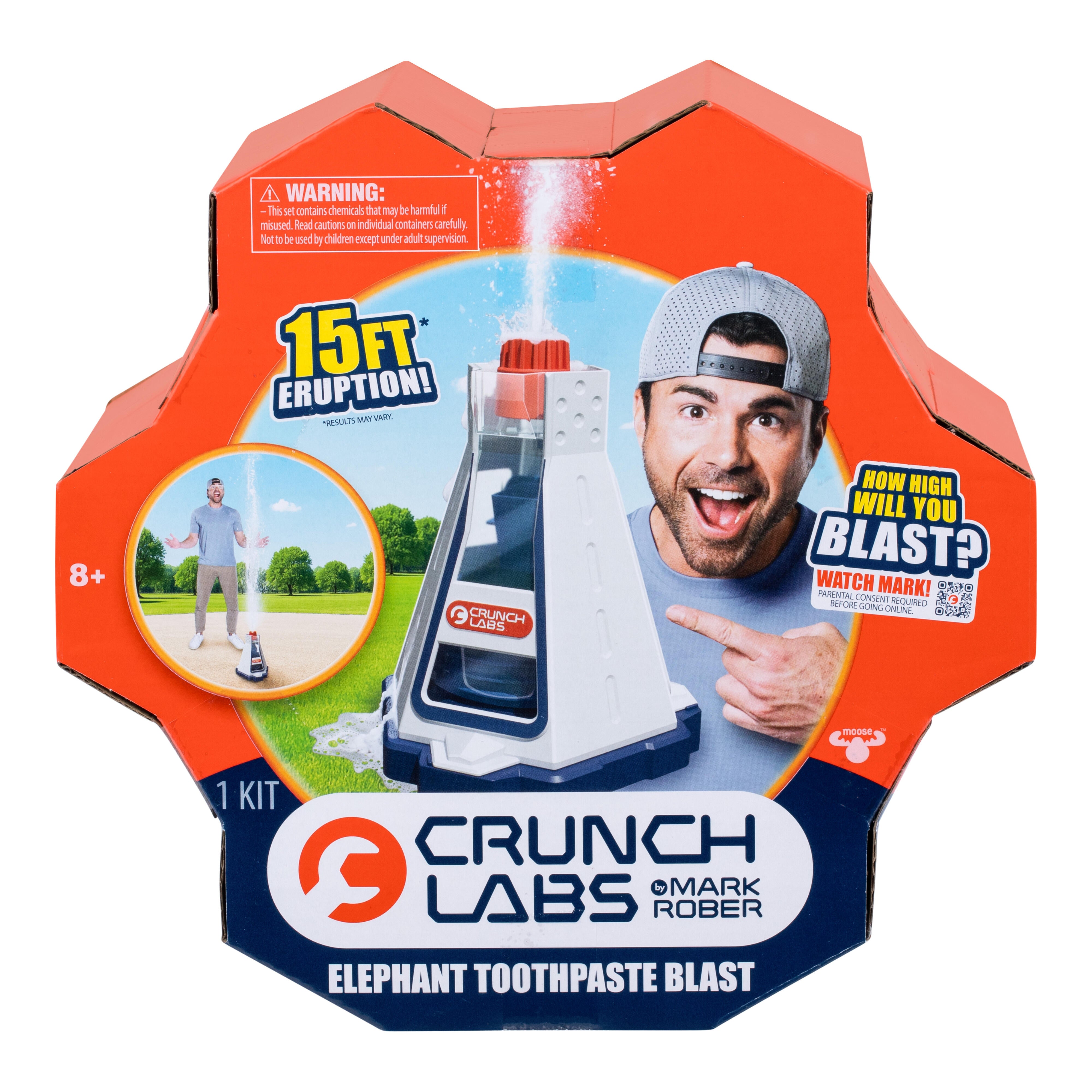 Crunchlabs By Mark Rober Elephant Toothpaste Blast