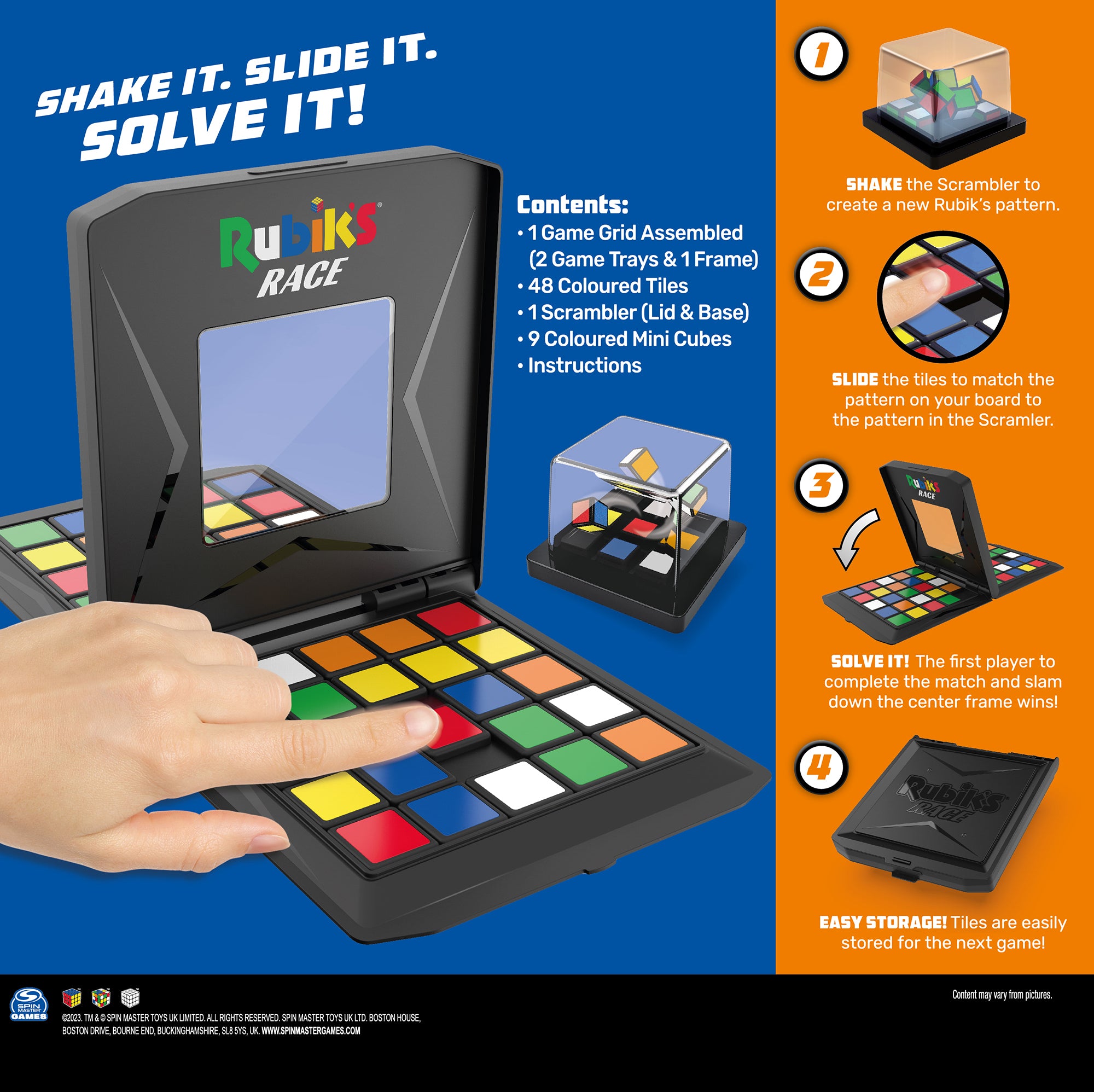 Rubik's Cube Race Game
