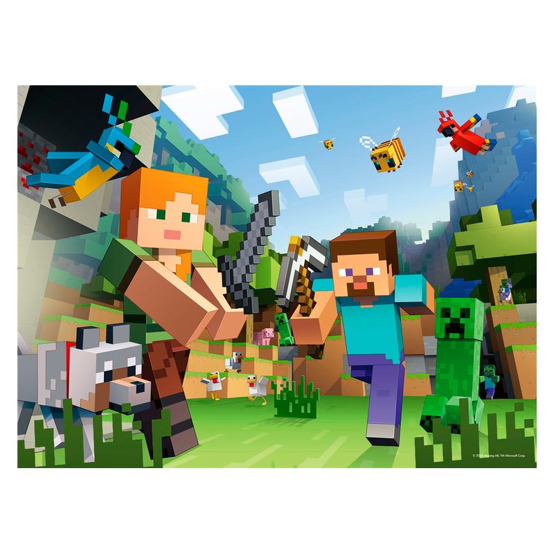 Children’s Puzzle Minecraft, 100Pc Xxl - 100 Pieces Puzzle
