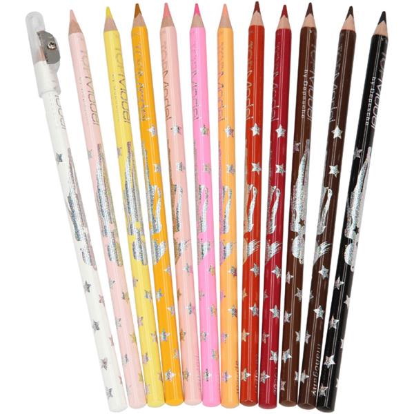 Top Model Coloured Pencil Set