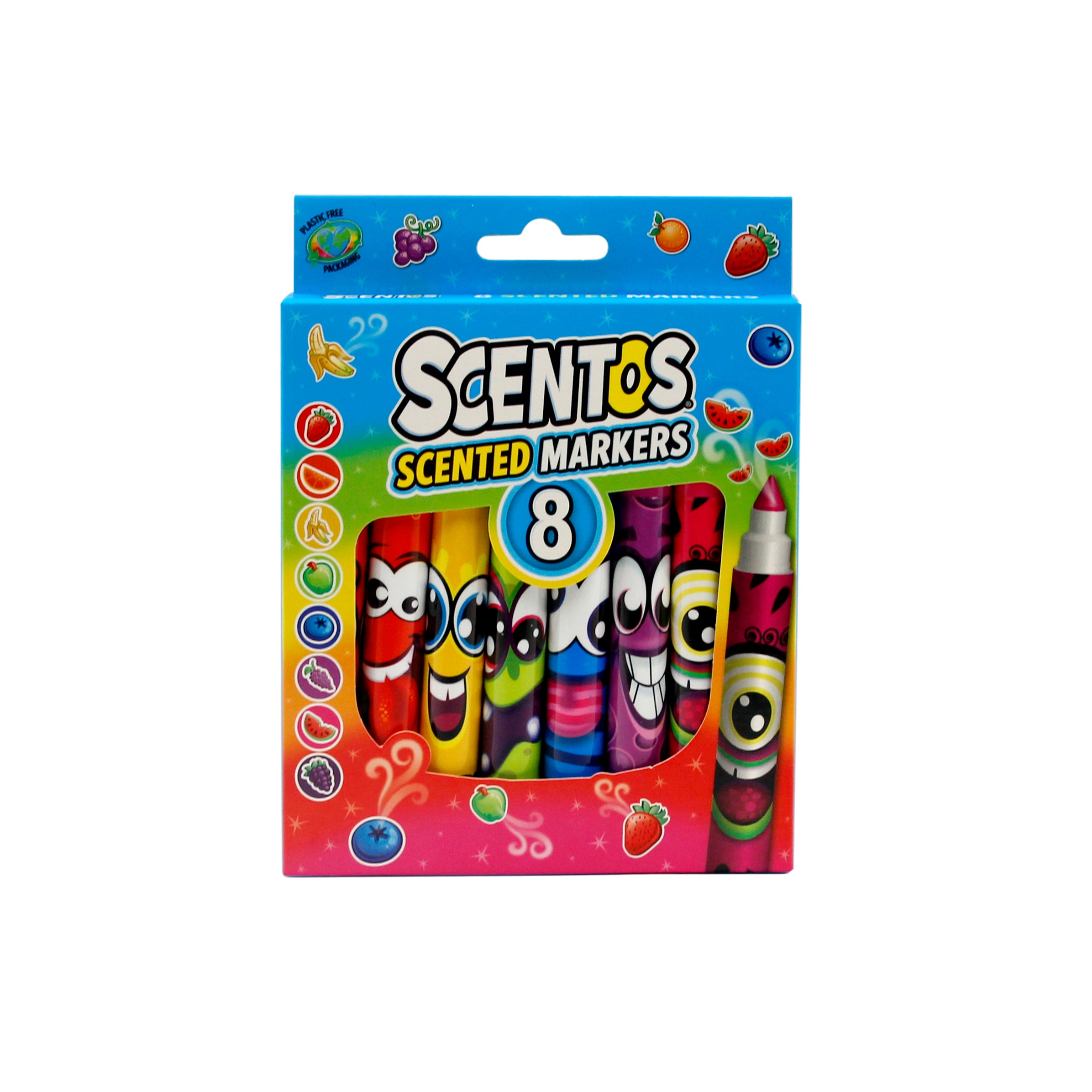 8 Scentos Jumbo Markers