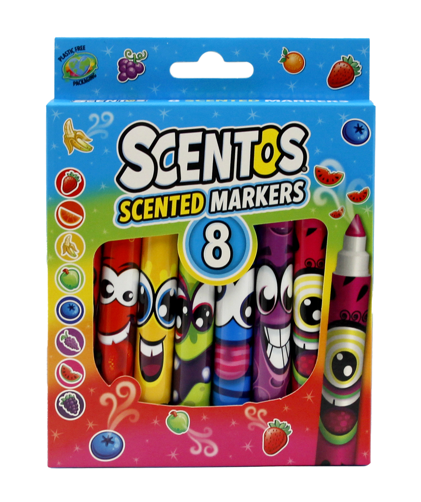 8 Scentos Jumbo Markers