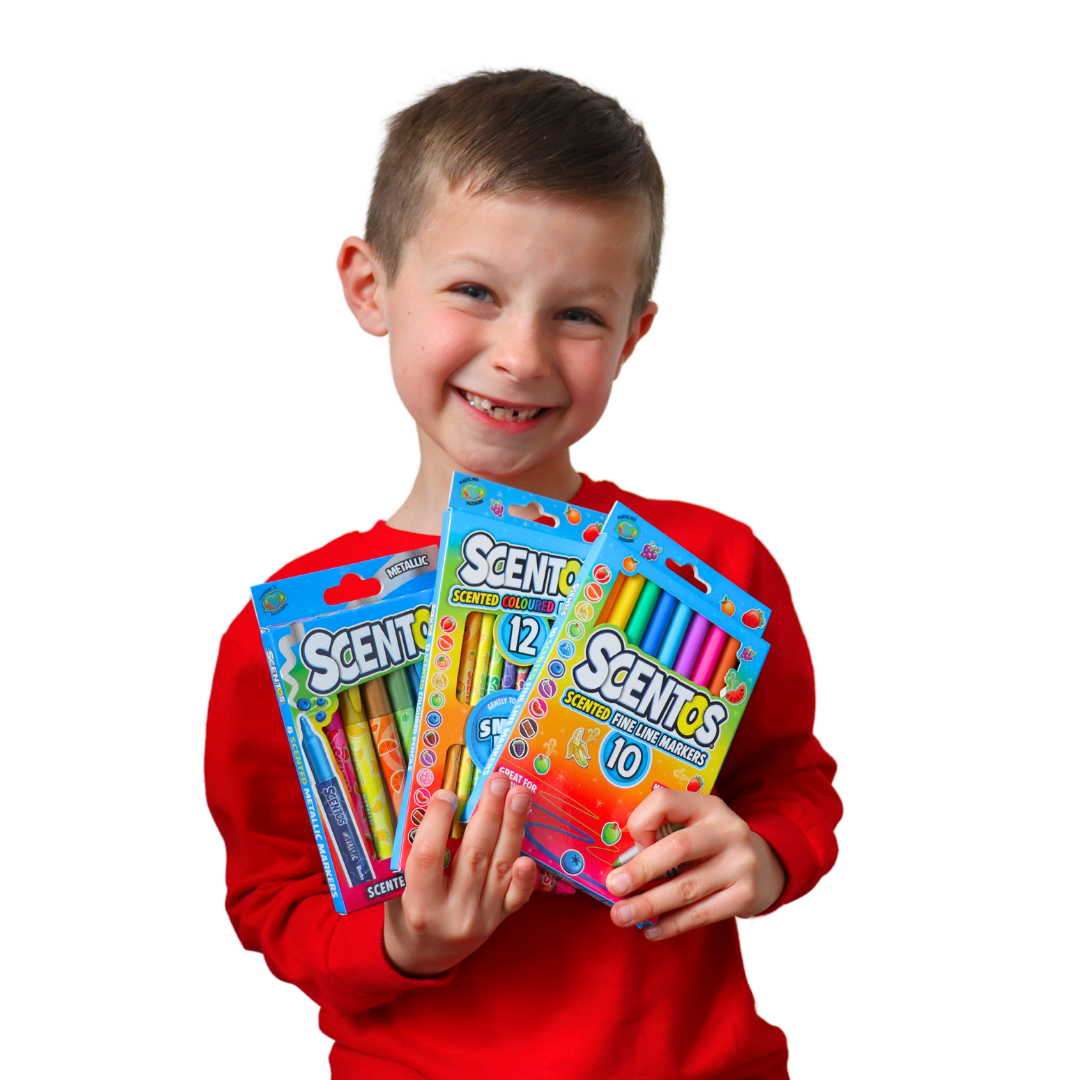 10 Scentos Fine Line Markers