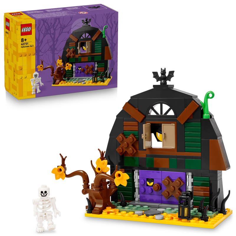 Lego Halloween Barn Building Toy 40721
