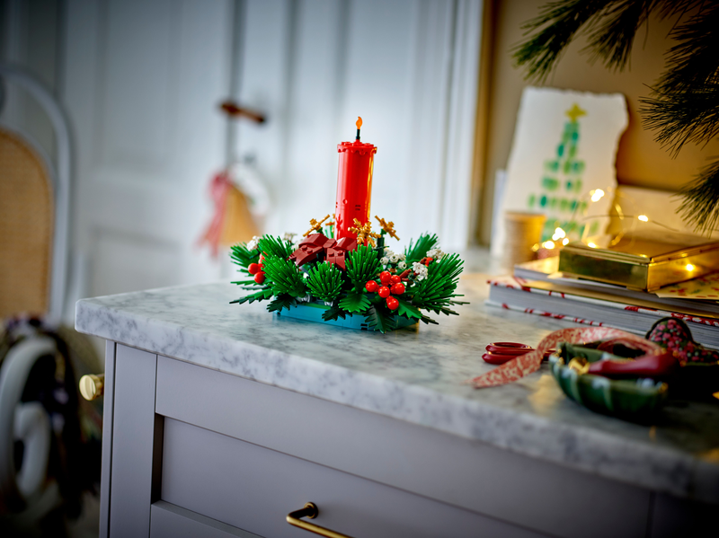 Lego Christmas Table Decoration Toy For Kids 40743