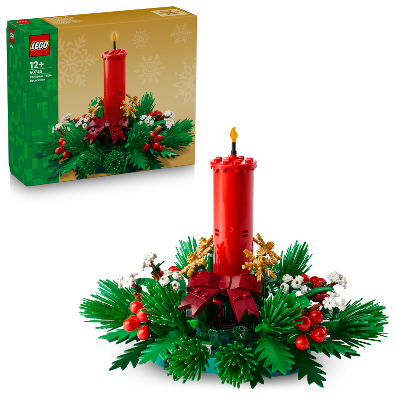 Lego Christmas Table Decoration Toy For Kids 40743