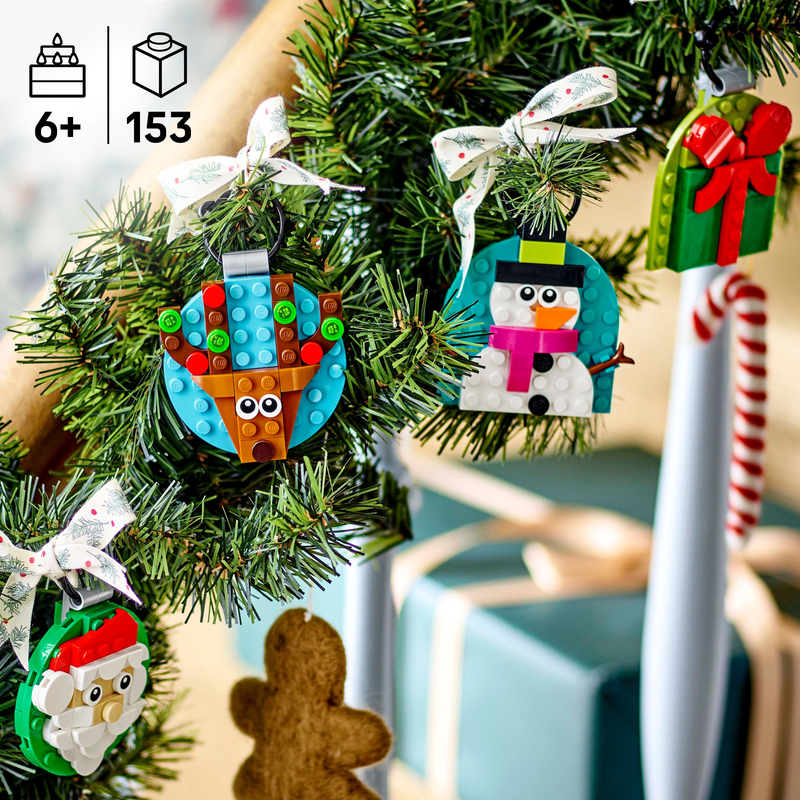 Lego Christmas Ornament Selection Toy For Kids 40744