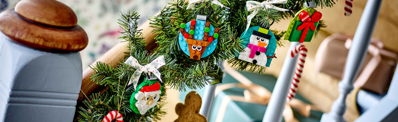 Lego Christmas Ornament Selection Toy For Kids 40744