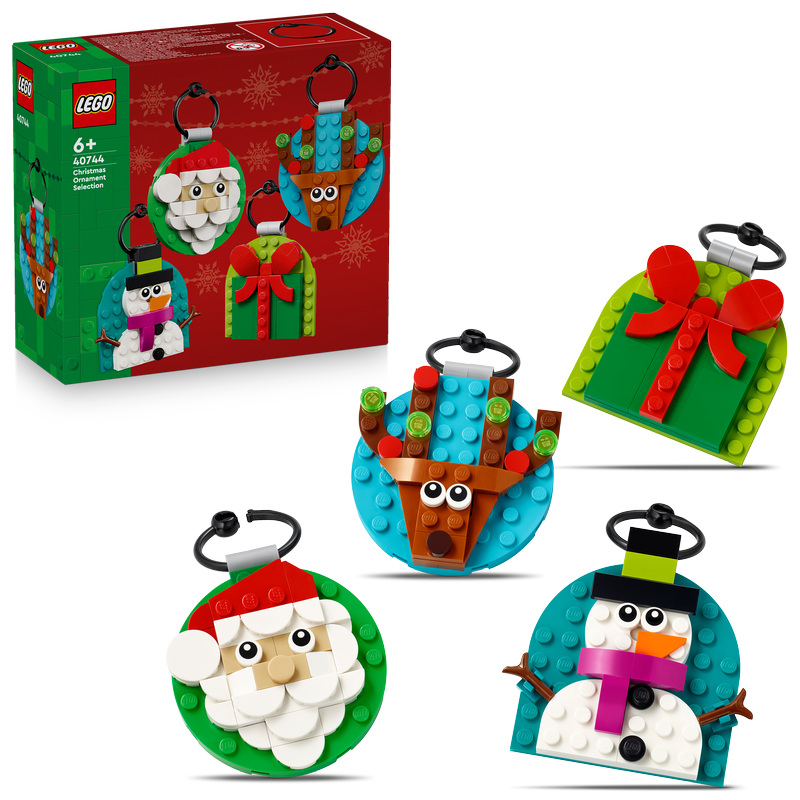 Lego Christmas Ornament Selection Toy For Kids 40744