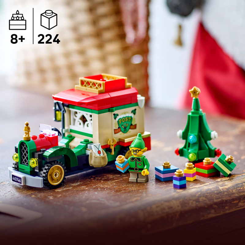 Lego Santa’s Delivery Truck Toy For Kids 40746