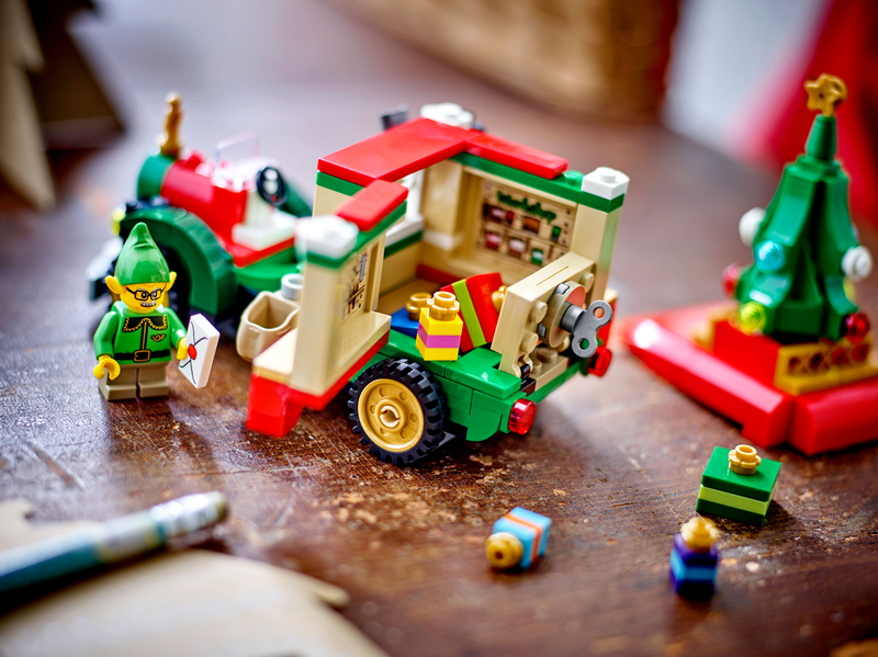 Lego Santa’s Delivery Truck Toy For Kids 40746