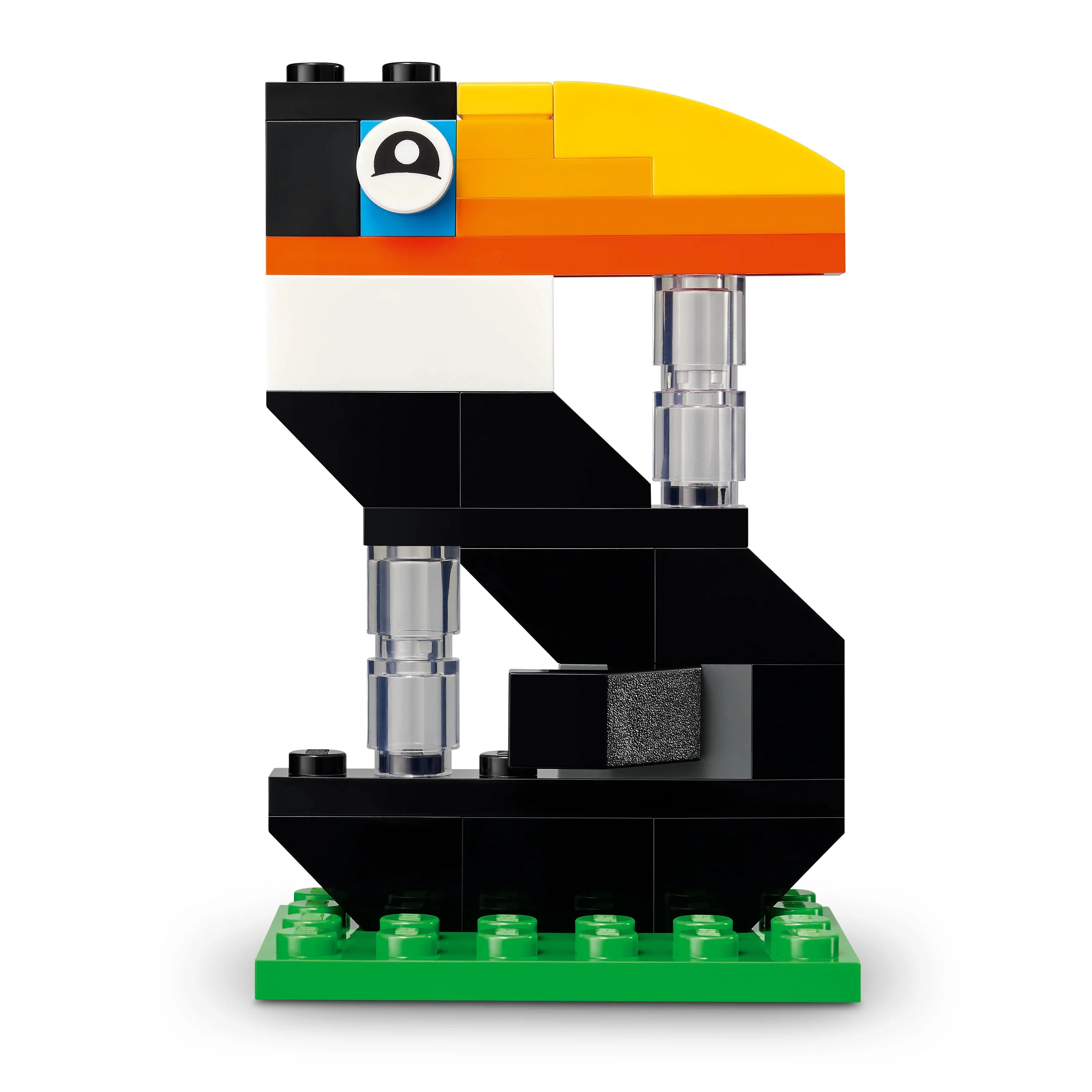 Lego Birthday Numbers - Cake Topper With Animal Toys 40807