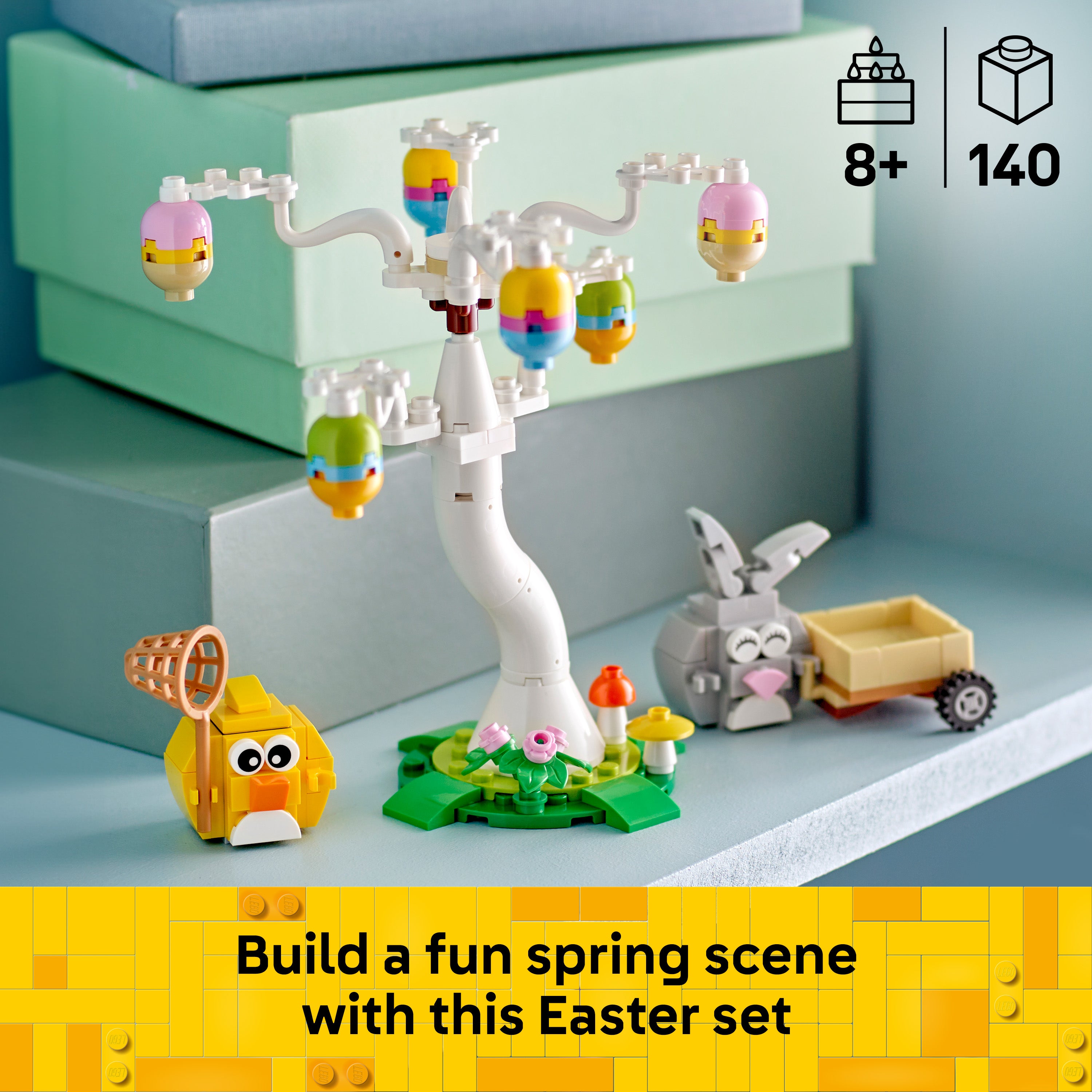 Lego Easter Bunny And Chick Egg Hunt Toy 40808