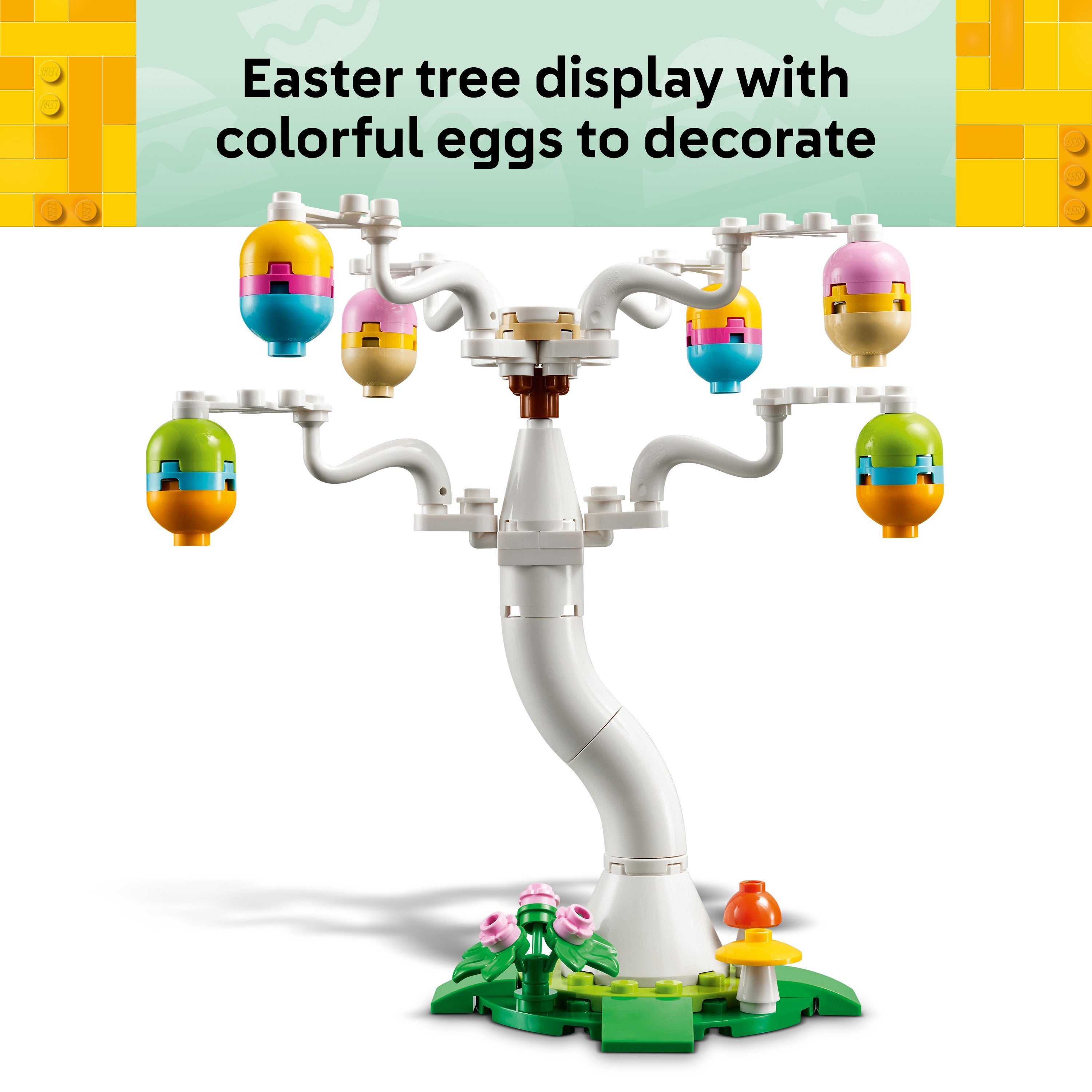 Lego Easter Bunny And Chick Egg Hunt Toy 40808