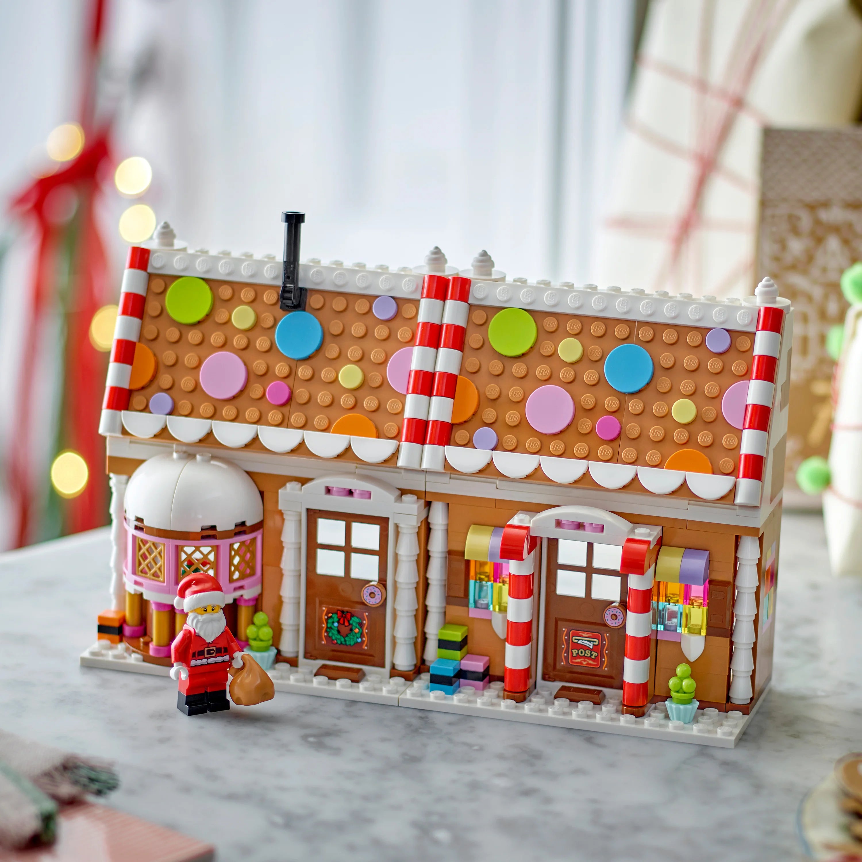 Lego® Festive Gingerbread House Christmas Toy For Kids 40809