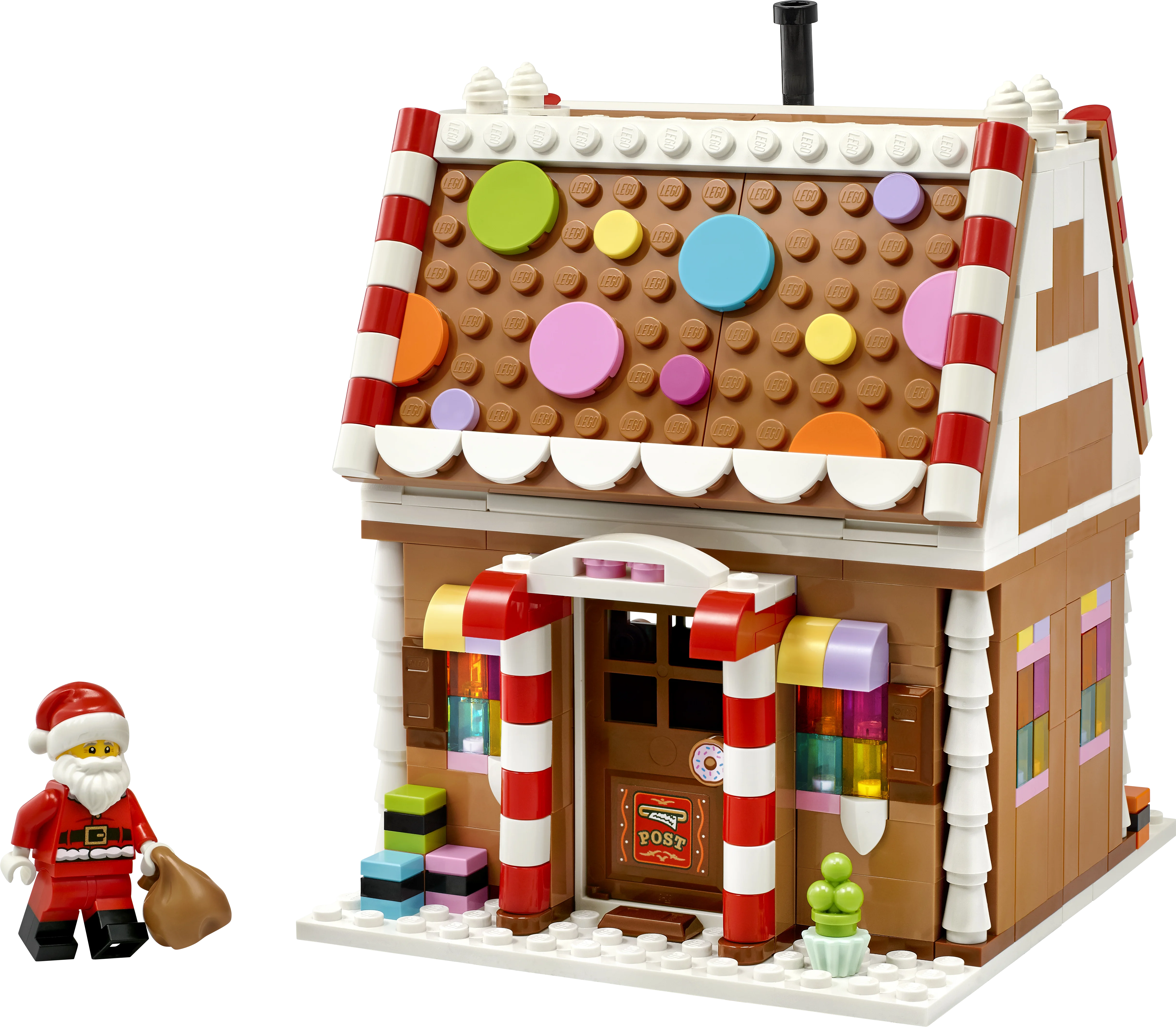 Lego® Festive Gingerbread House Christmas Toy For Kids 40809