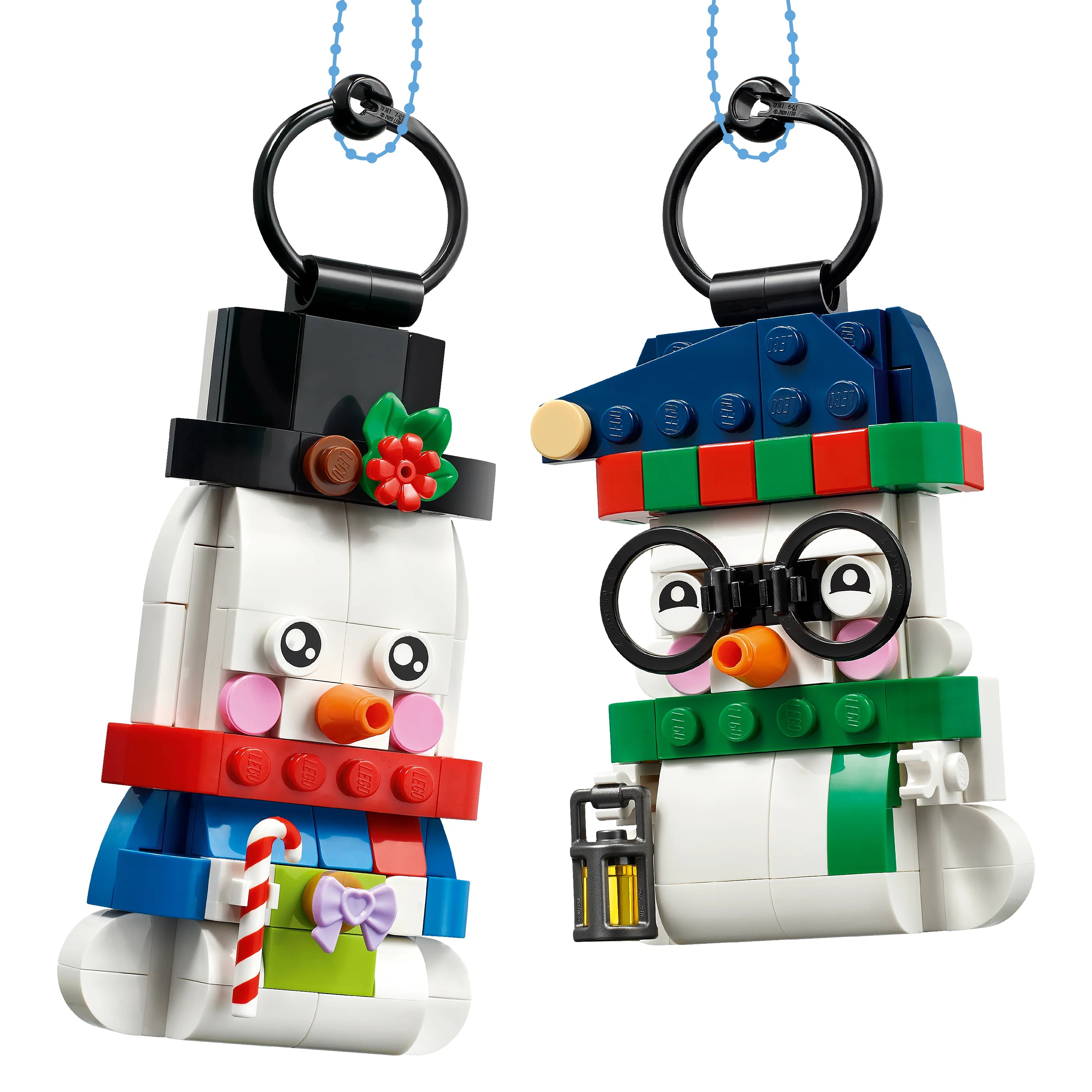 Lego® Snowman Ornaments Christmas Decor Holiday Decorations 40812