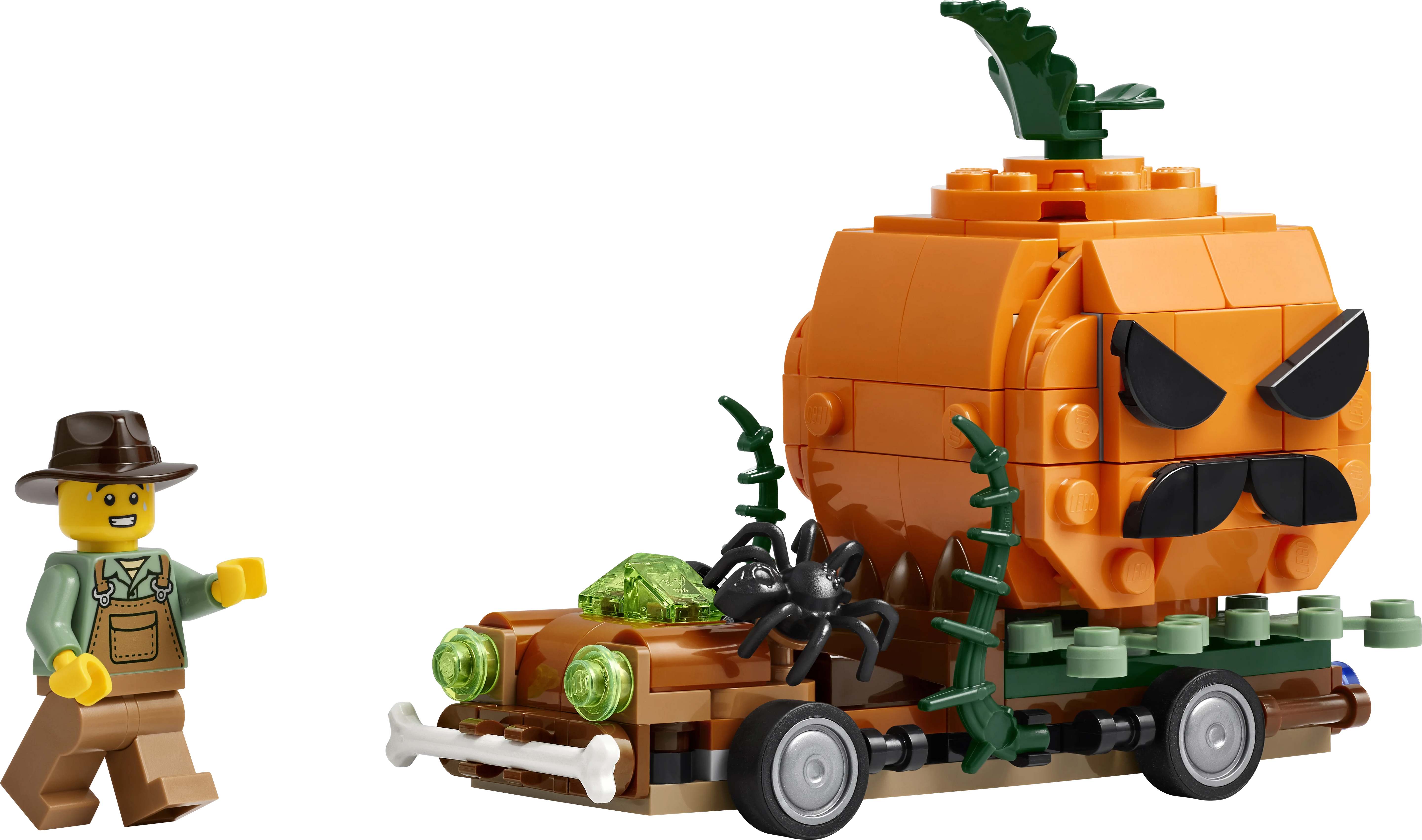Lego® Jack-O’-Lantern Pickup Truck Halloween Craft Toy Set 40822