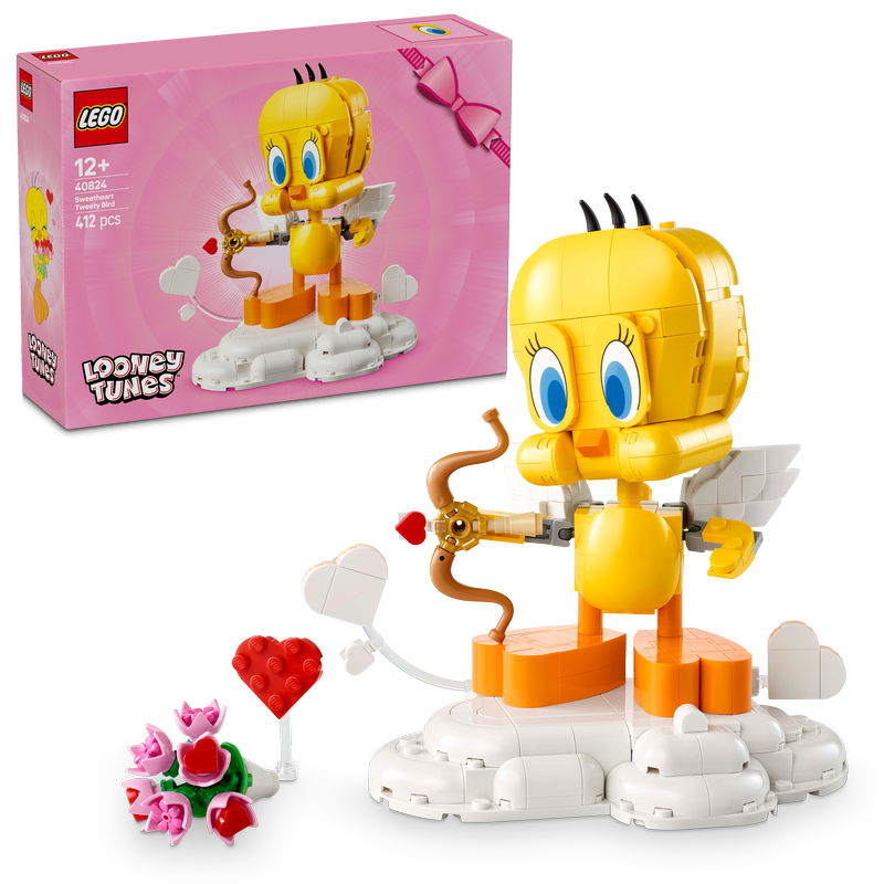 Lego® Looney Tunes™ Sweetheart Tweety Bird Figure 40824