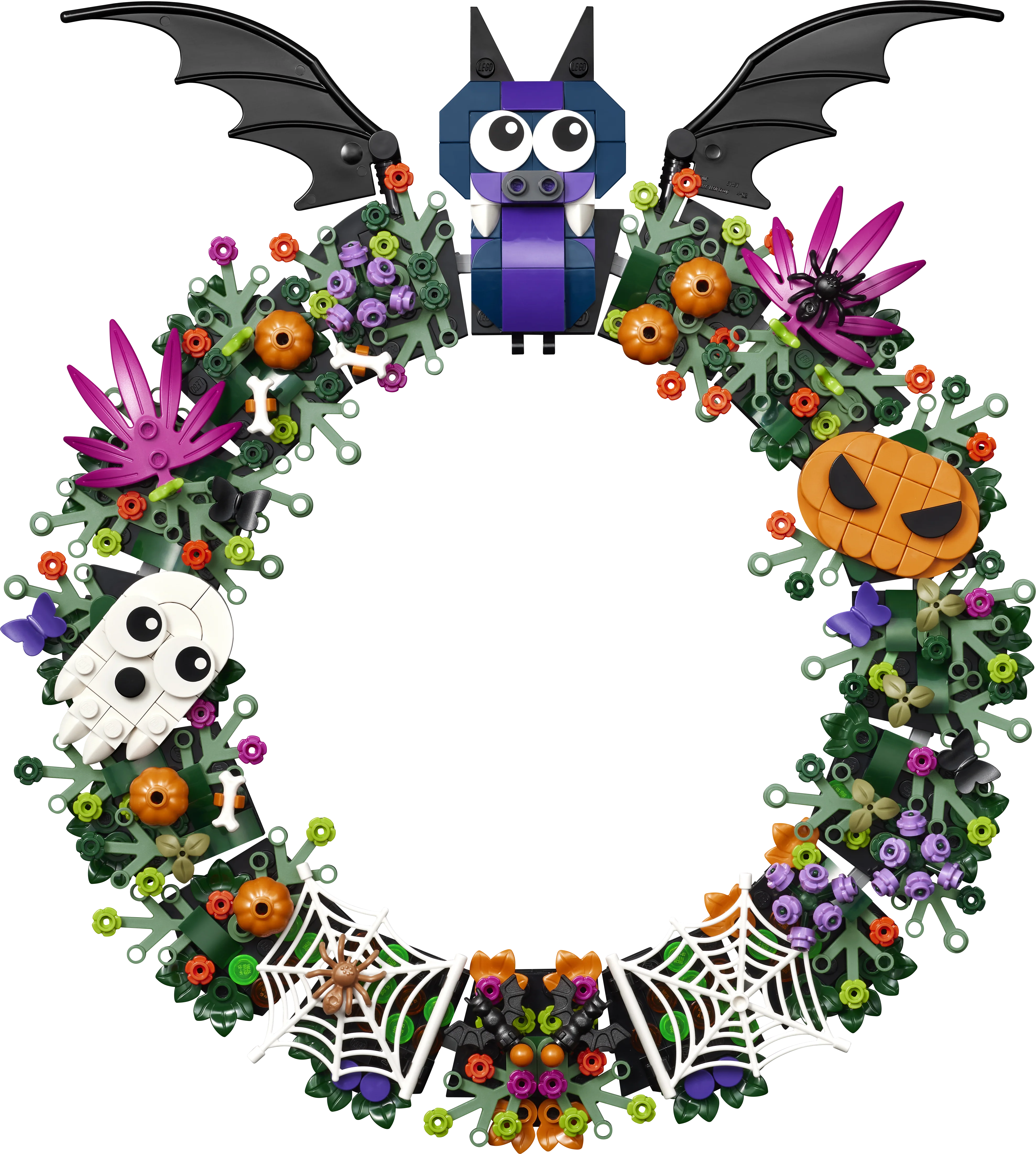 Lego® Halloween Wreath Decoration For Home 40825
