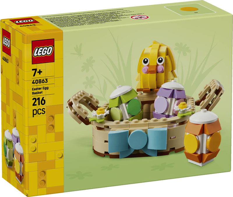 Lego® Easter Egg Basket Spring Craft Set With Chick 40863