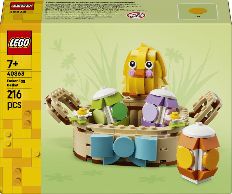 Lego® Easter Egg Basket Spring Craft Set With Chick 40863