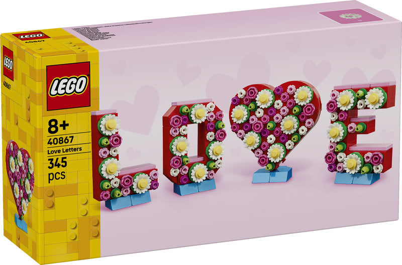 Lego® Love Letters - Love Heart Decor Building Toy 40867