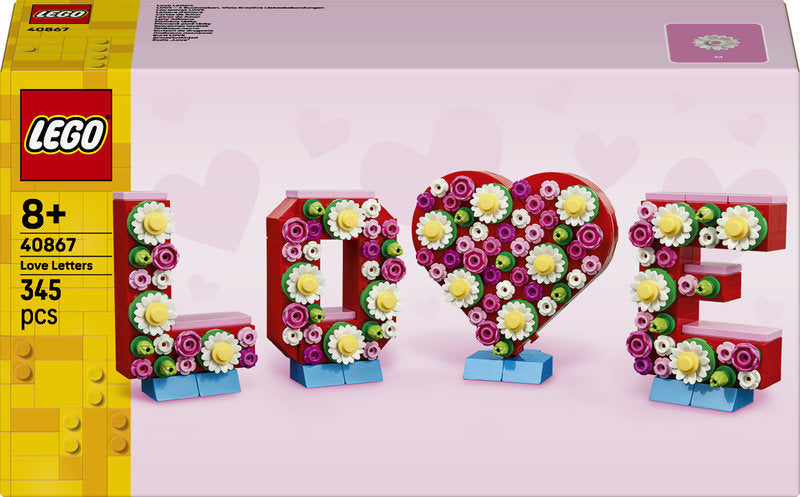 Lego® Love Letters - Love Heart Decor Building Toy 40867