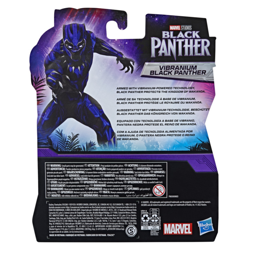 Marvel Avengers 6 Black Panther With Vibranium Gear