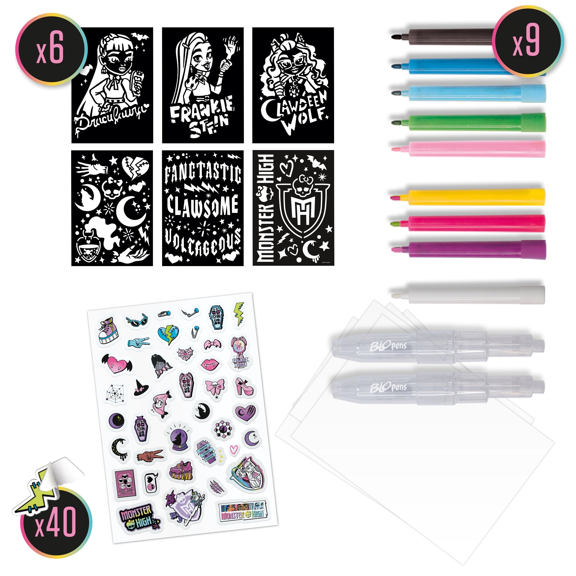 Blopens Monster High Activity Set