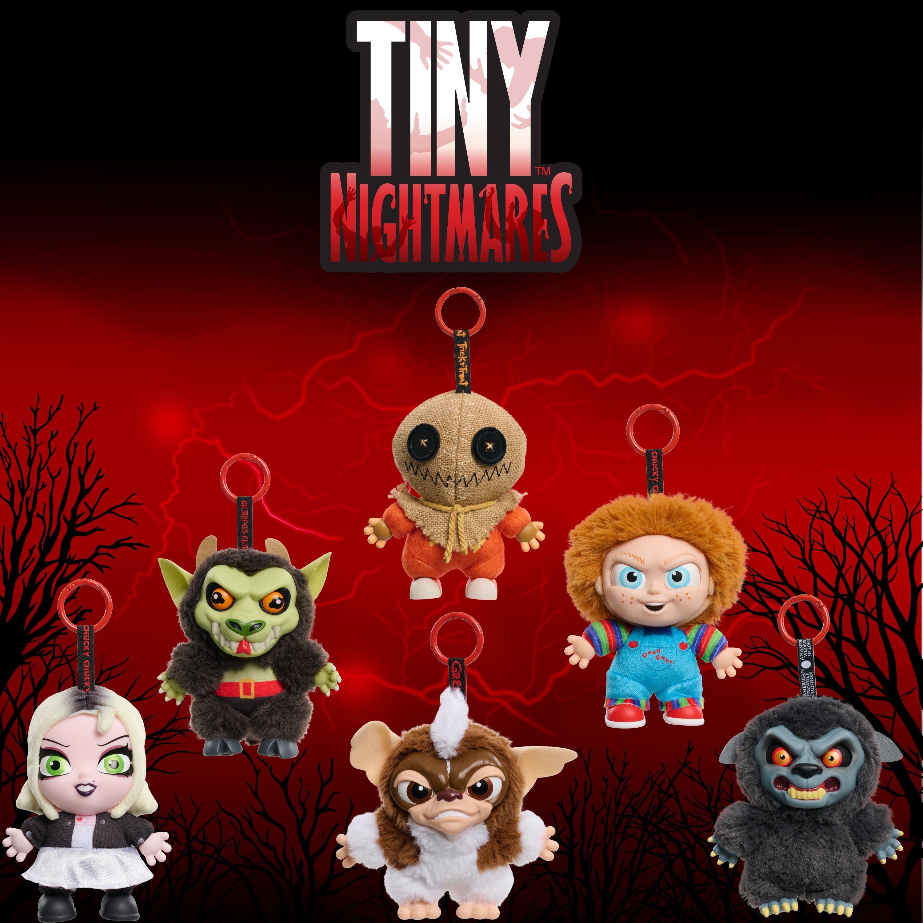 Tiny Nightmares Fright Face Vinyl Plush Blind Box Collectible Assortment