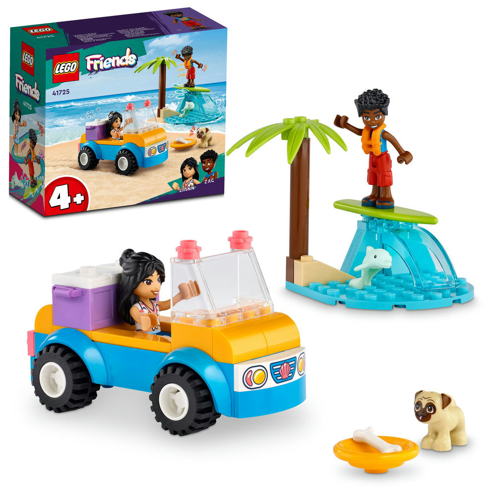 Lego® Friends Beach Buggy Fun 41725 Building Toy Set (61 Pieces)