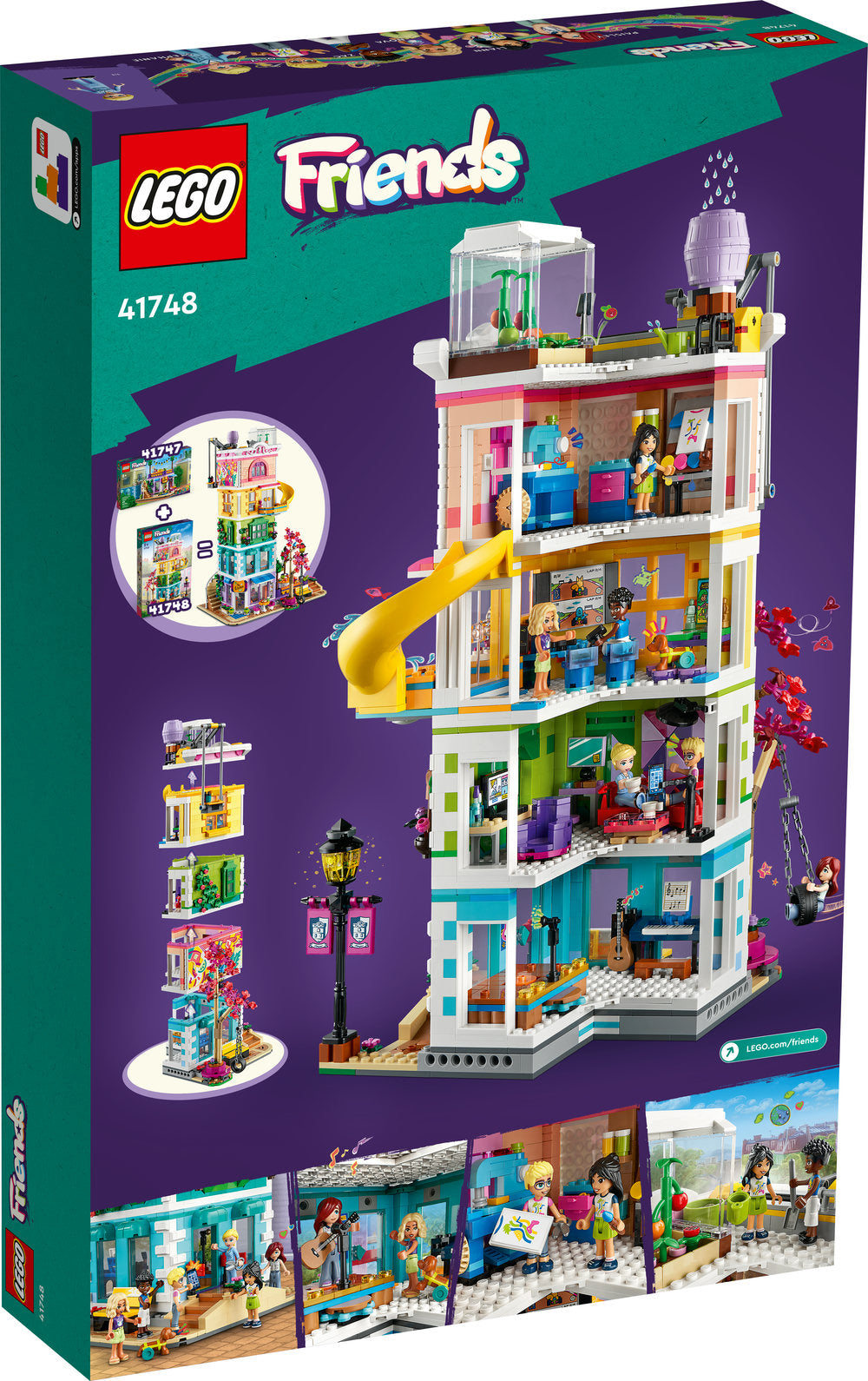 Lego® Friends Heartlake City Community Centre 41748 Building Toy Set (1,513 Pieces)
