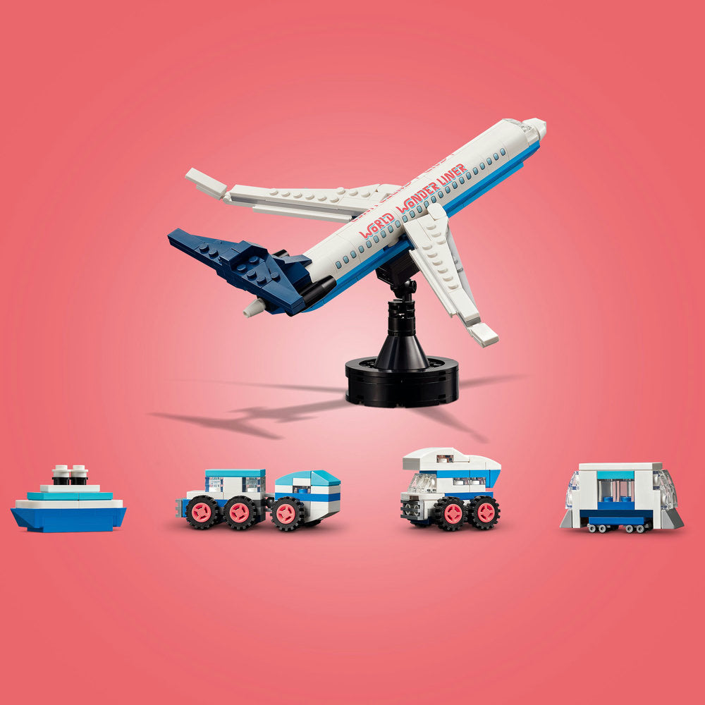 Lego Family Travel Moments World Map Toy Set 41838