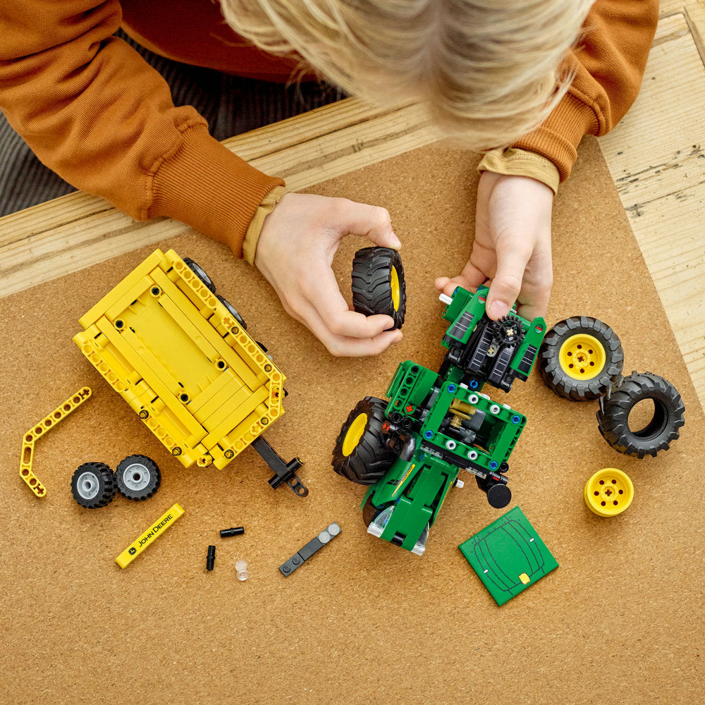 Lego® Technic John Deere 9620R 4Wd Tractor 42136 Model Building Kit (390 Pieces)