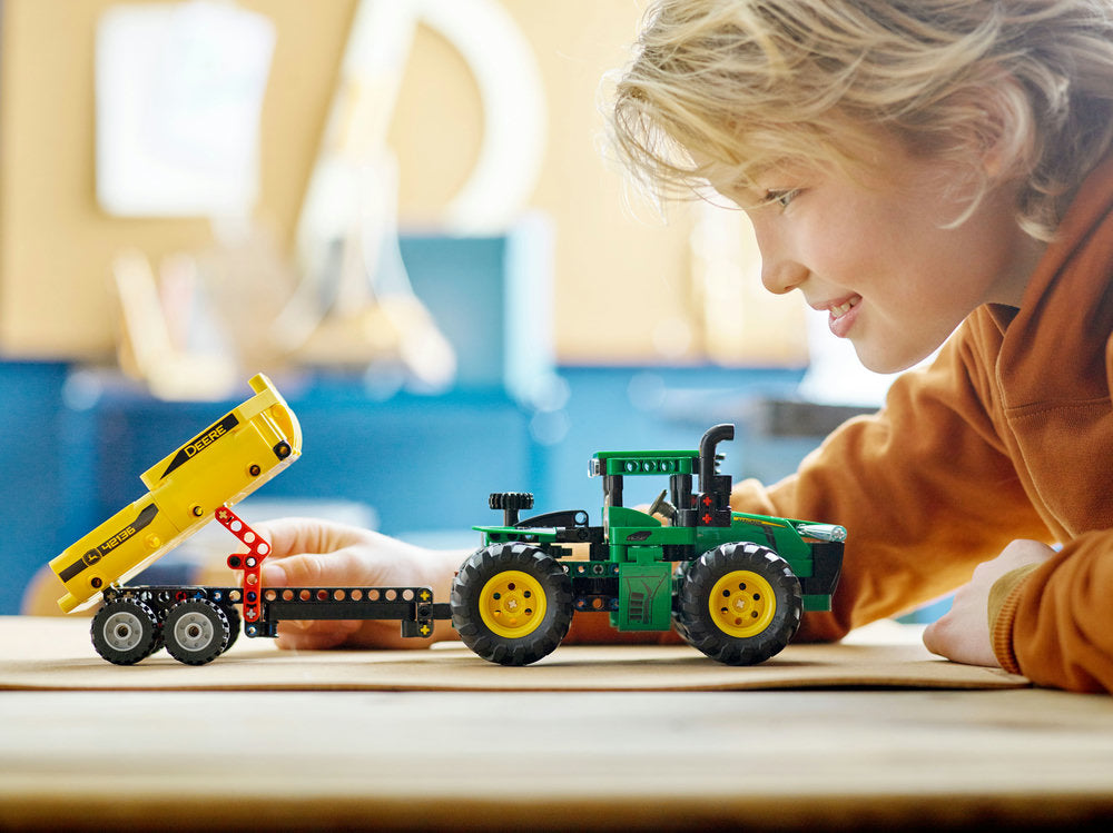 Lego® Technic John Deere 9620R 4Wd Tractor 42136 Model Building Kit (390 Pieces)