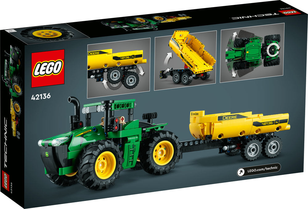 Lego® Technic John Deere 9620R 4Wd Tractor 42136 Model Building Kit (390 Pieces)