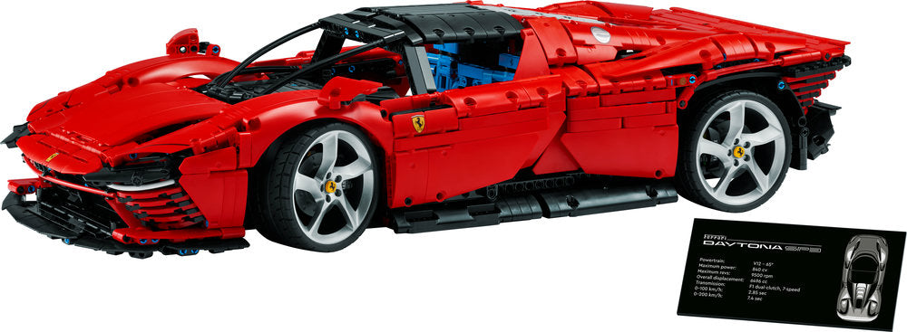 Lego 42143 Technic Ferrari Daytona Sp3 Model Race Car Set