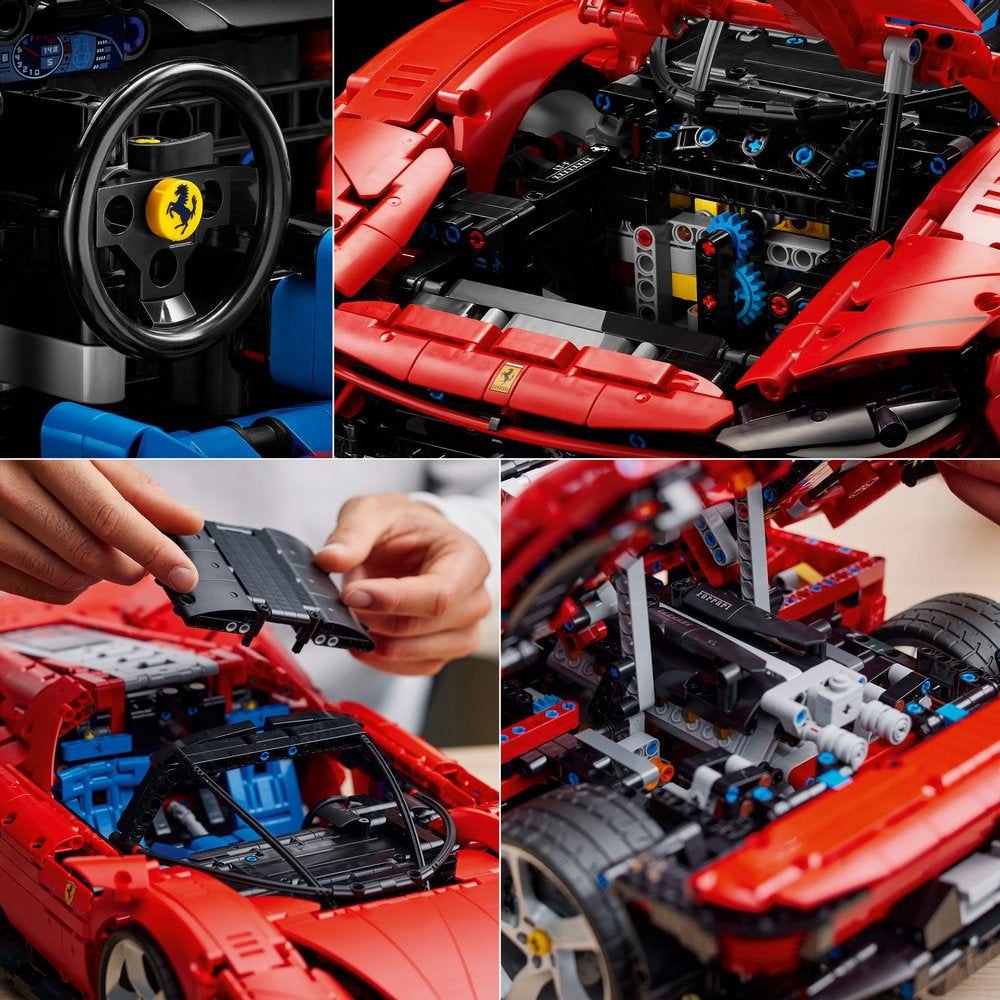 Lego 42143 Technic Ferrari Daytona Sp3 Model Race Car Set