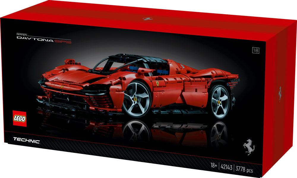 Lego 42143 Technic Ferrari Daytona Sp3 Model Race Car Set