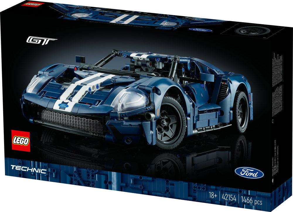 Lego® Technic 2022 Ford Gt 42154 Building Kit For Adults (1,466 Pieces)